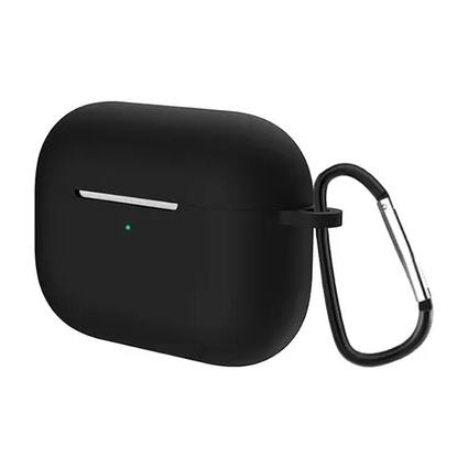 Чехол Silicone Case для Apple AirPods Pro 3 Black, чёрный