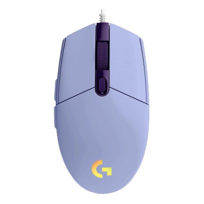 Мышь Logitech G102 LightSync Оптическая (910-005857) Сиреневый