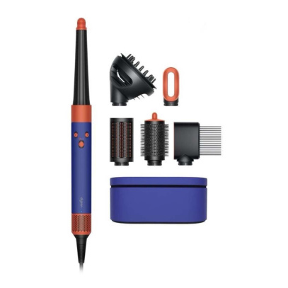 Стайлер Dyson AirWrap Complete Long HS08 (CN/HK) Curly+Coily, Vinca Blue/Topaz, синий/оранжевый