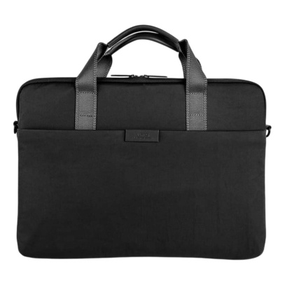 Сумка UNIQ для ноутбуков 16" Stockholm Nylon Messenger bag (STOCKHOLM(16)-MNBLACK) Черный