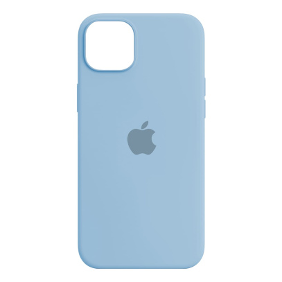 Чехол Silicone Case для Apple iPhone 14 Plus Голубой