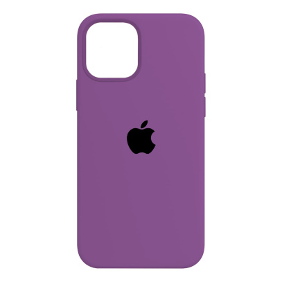 Чехол Silicone Case для Apple iPhone 12/12 Pro Purple, Фиолетовый