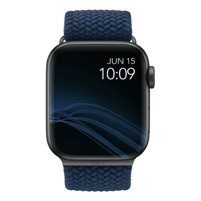 Ремешок для Apple Watch 38/40/41 mm UNIQ ASPEN Strap Braided (40MM-ASPOBLU) Синий