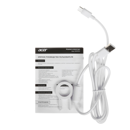 Клавиатура Acer OKW305 (ZL.KBDCC.01W) Белый