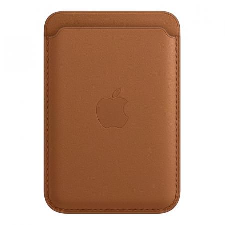 Чехол-бумажник Apple MagSafe для iPhone Saddle Brown, коричневый