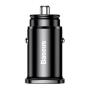 Автомобильное зарядное устройство Baseus Square Metal PPS Car Charger A+C 30W BS-C15C (CCALL-AS01) Черный