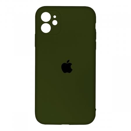 Чехол Silicone Case v2 для Apple iPhone 12/12 Pro Зеленый