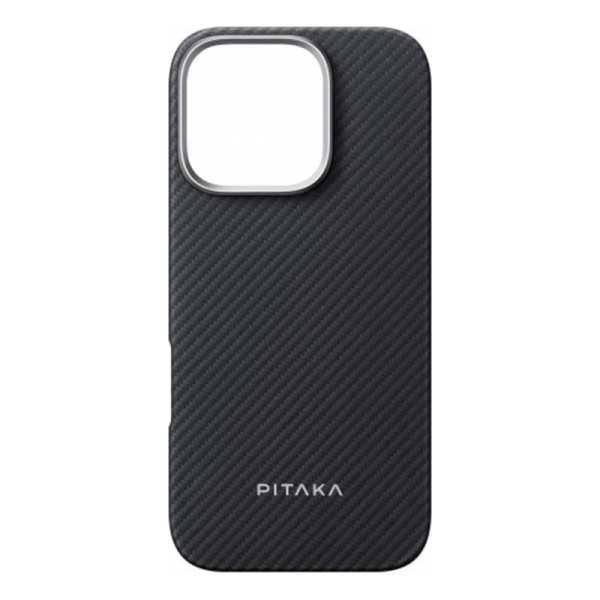 Чехол для iPhone 16 Pro Pitaka Ultra-Slim Case (KI1601PA) Black, чёрный