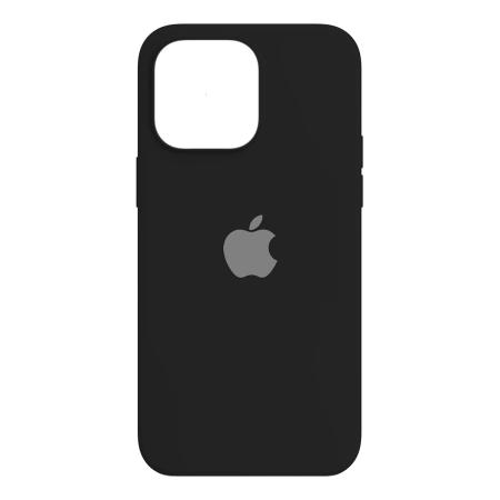 Чехол Silicone Case для Apple iPhone 14 Pro Max Черный