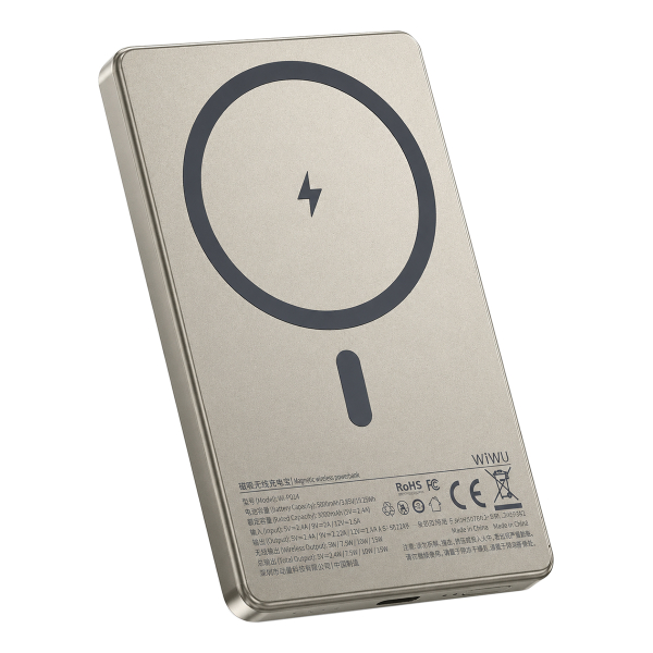 Внешний аккумулятор WiWU 5000mAh Power Bank (Wi-P019) Золотой