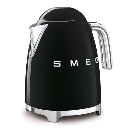 Чайник электрический SMEG 50s Style (KLF03BLEU) Black, чёрный