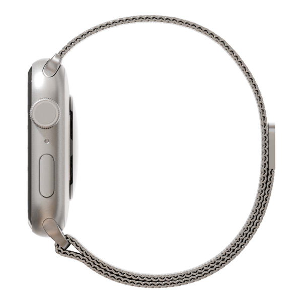 Ремешок для Apple Watch 42/44/45 mm из нержавеющей стали VLP Серебристый