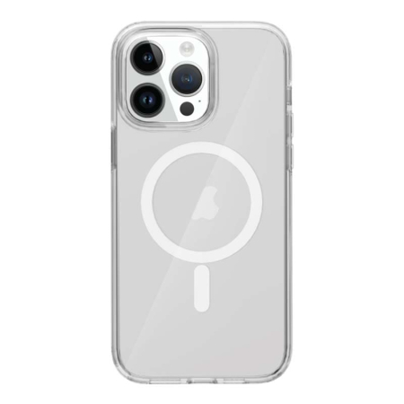 Чехол для iPhone 15 с Magsafe Mutural Jingtou Series Прозрачный