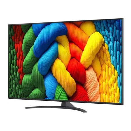 Телевизор LG 50" 4K UHD, 60 Гц NanoCell (50NANO81A6A.ARUG) Black, чёрный
