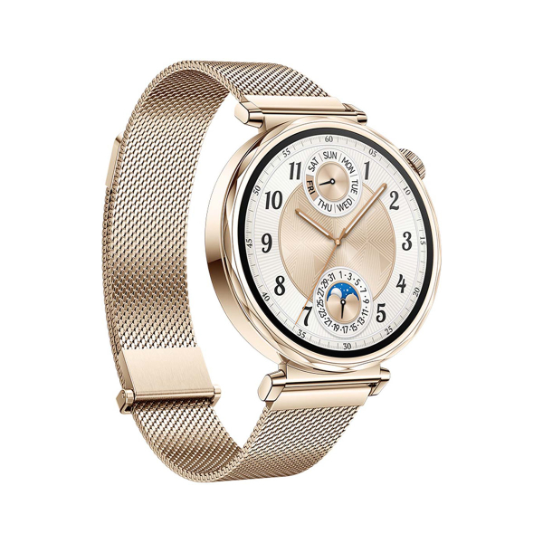 Часы HUAWEI Watch GT 5 Gold, 41 мм, цвет корпуса золотистый, цвет ремешка золотистый