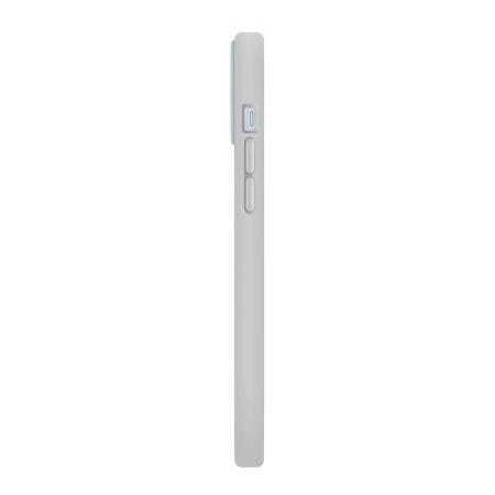 Чехол для iPhone 15 с Magsafe UNIQ Lino (IP6.1(2023)-LINOHMCGRY) Серый