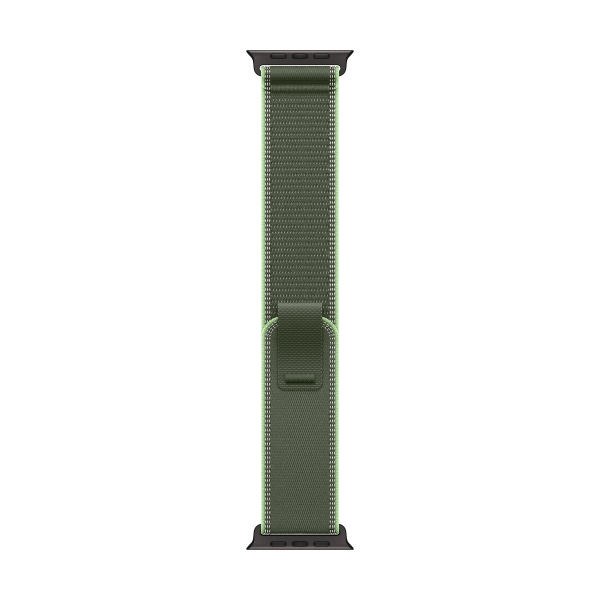 Apple Watch Ultra 3 (2025), 49 мм корпус из титана цвета «Black», ремешок Trail Loop размера S/M цвета «Green/Neon»