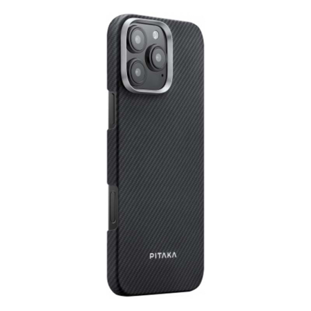 Чехол для iPhone 16 Pro Pitaka Ultra-Slim Case (KI1601PA) Black, чёрный