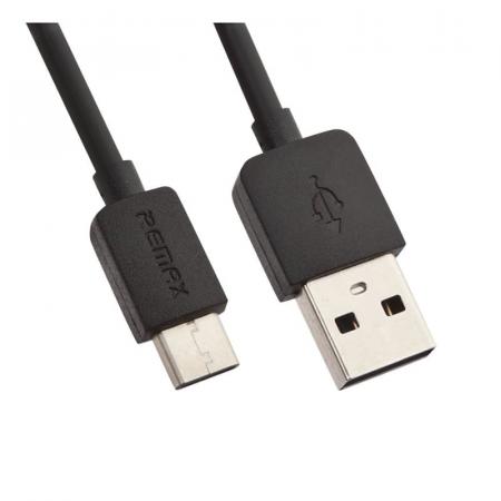 USB кабель REMAX "DATA CABLE" Type-C (RC-006a) Черный