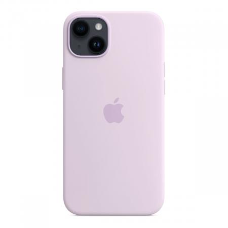 Чехол Silicone Case MagSafe для Apple iPhone 14 Plus Сиреневый
