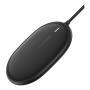Беспроводное зарядное устройство 15w Baseus Light Magnetic Wireless Charger, Type-C кабель 1,5 м (WXQJ-01) Black, чёрный