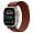 Apple Watch Ultra 4, 49 мм корпус из титана цвета «Natural», ремешок Alpine Loop цвета «Burgundy» размера L