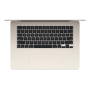 Apple MacBook Air 15" (M5, 10C CPU, 10C GPU, 2026) 24/1Tb SSD (MDVF4) Starlight, «сияющая звезда»