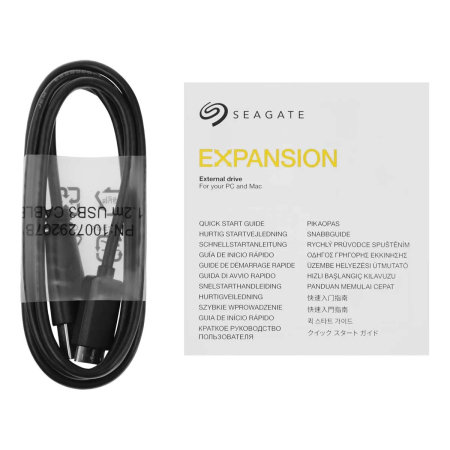 Внешний жесткий диск Seagate Expansion Desktop Drive 3.5", 16Tb (STKP16000400) черный