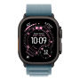 Apple Watch Ultra 3 (2025), 49 мм корпус из титана цвета «Black», ремешок Alpine Loop размера S цвета «Light Blue»