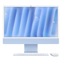 Apple iMac 24" (M4 10C CPU, 10C GPU, 2024) Retina 4,5K, 24Gb, 512Gb SSD (MD2T4) Blue, синий