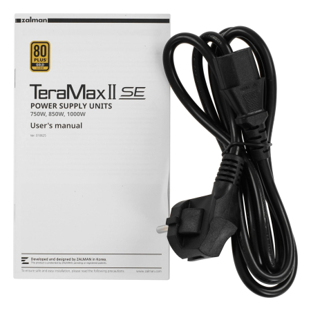 Блок питания Zalman (ZM850-TMX2SE) Gold, 850 Вт Чёрный