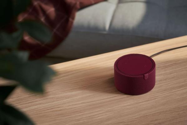 Умная колонка Яндекс.Станция Мини (Алиса) Красный гранат