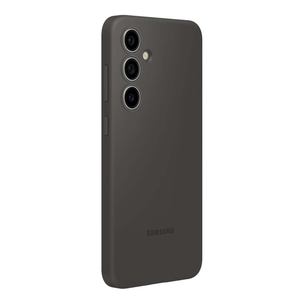 Чехол для Samsung S24 FE Silicone Case Чёрный