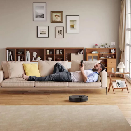 Робот-пылесос Xiaomi Dreame C9 Black, чёрный