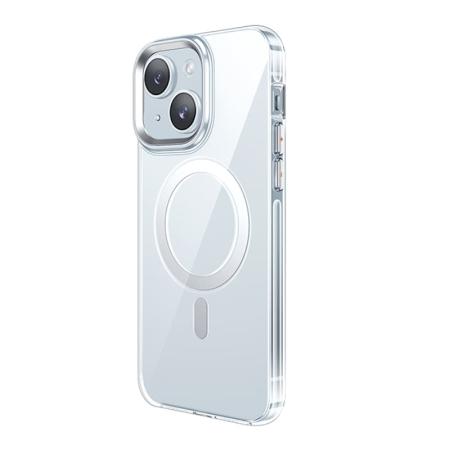 Чехол hoco. Magnetic Smartphone CASE для Apple iPhone 15 Pro Прозрачный