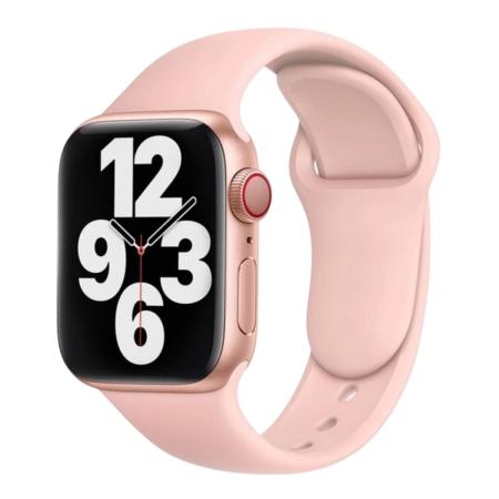 Ремешок для Apple Watch 42/44/45/49 mm Mutural Watch band MIOU series Sand Pink, розовый