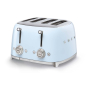 Тостер на 4 ломтика SMEG 50s style (TSF03PBEU) Пастельный голубой